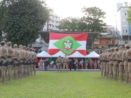 Polícia Militar de Santa Catarina reforça segurança com novos policiais e uso de tecnologia