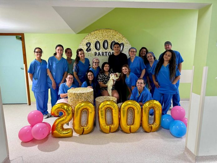 Hospital Materno-Infantil Santa Catarina chega a marca de 20 mil partos