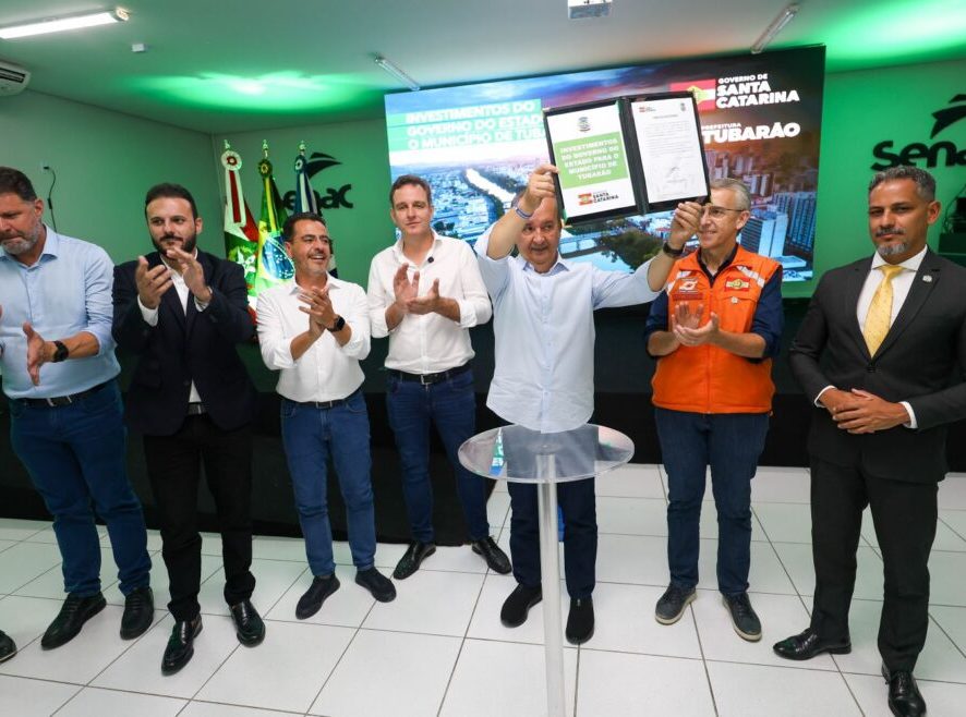 Estado firma convênio de R$ 3 milhões para enrocamento no Rio Tubarão