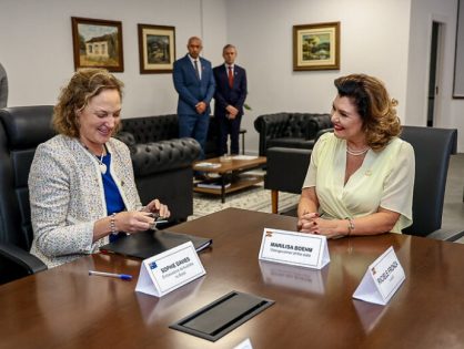 Vice-governadora detalha à embaixadora da Austrália no Brasil como SC cria oportunidades para garantir desenvolvimento