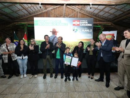 SC Rural 2 é lançado pelo Governo do estado com meta de aumentar renda de 48 mil famílias
