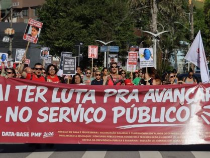 Pelo Estado 08/05: Greve, exoneração e saúde e educação ameaçadas