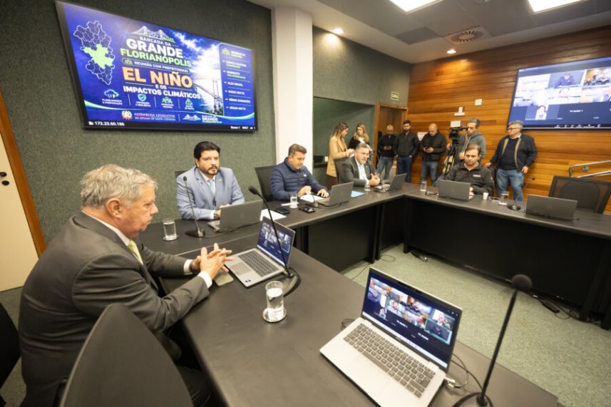 El Niño: prefeitos da Grande Florianópolis pedem liberação de recursos para obras preventivas