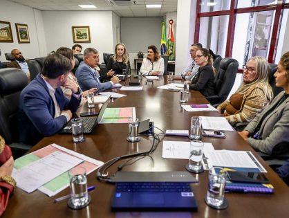 Vice-governadora recebe atualização do Plano Estadual de Combate à Violência Contra a Mulher