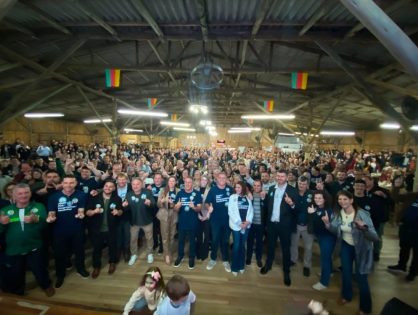 Mais de mil lideranças participam de encontro de apoio as pré-candidaturas de Altair Silva e Callai