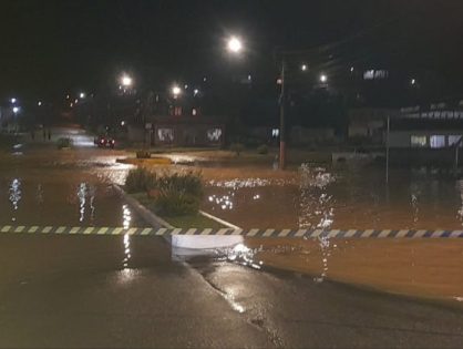 Sobe número de municípios catarinenses em situação de emergência após temporais