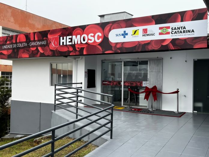 Após ser fechada em 2017, Estado reabre unidade do Hemosc em Canoinhas