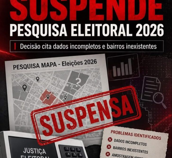 Após pesquisa em SC listar cidades do Maranhão, Justiça suspende outro levantamento por apontar bairros inexistentes