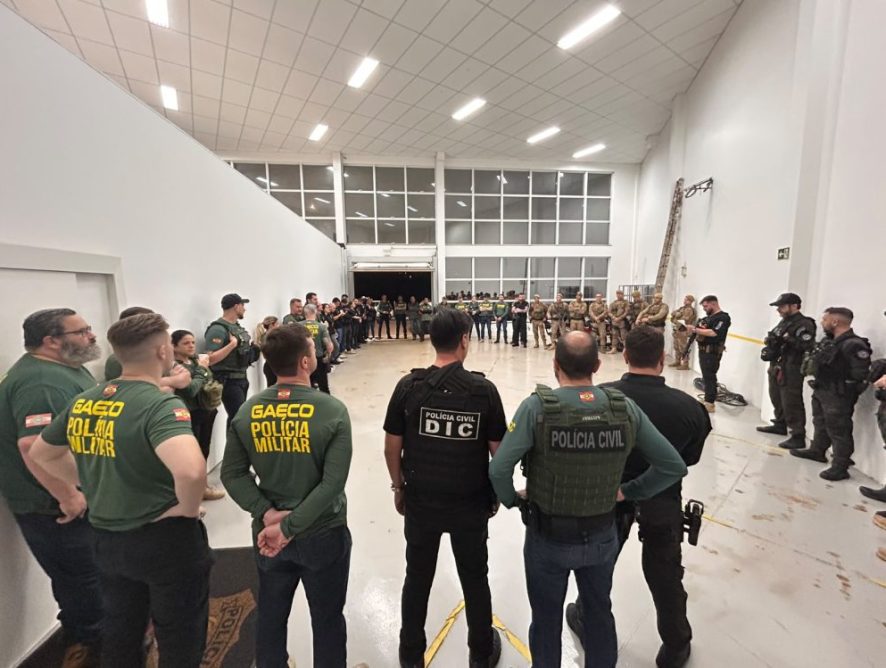 Polícia Civil e GAECO desarticulam facção criminosa em Chapecó e região