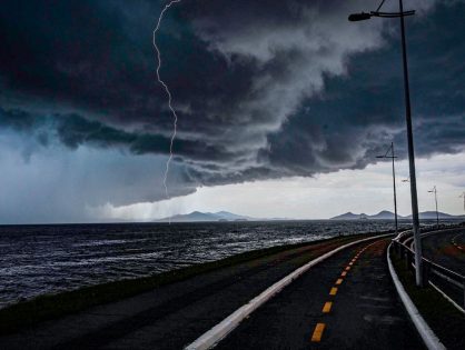 Frente fria traz chuva e risco de temporais isolados para SC nesta semana