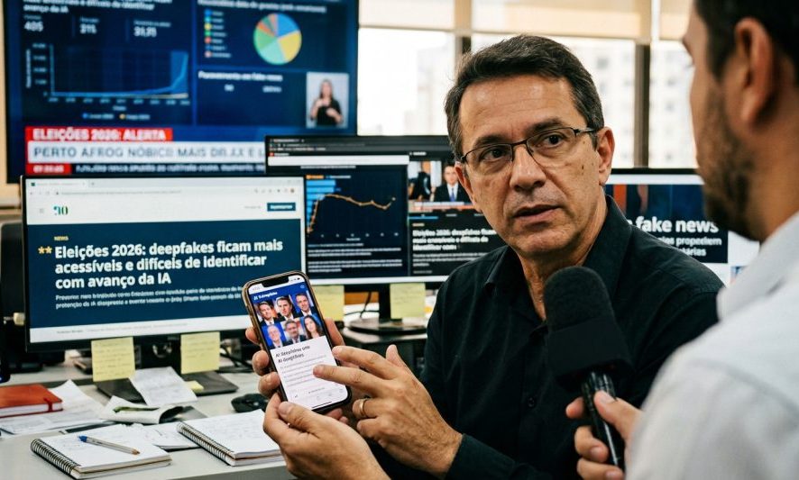 Eleições 2026: deepfakes ficam mais acessíveis e difíceis de identificar com avanço da IA